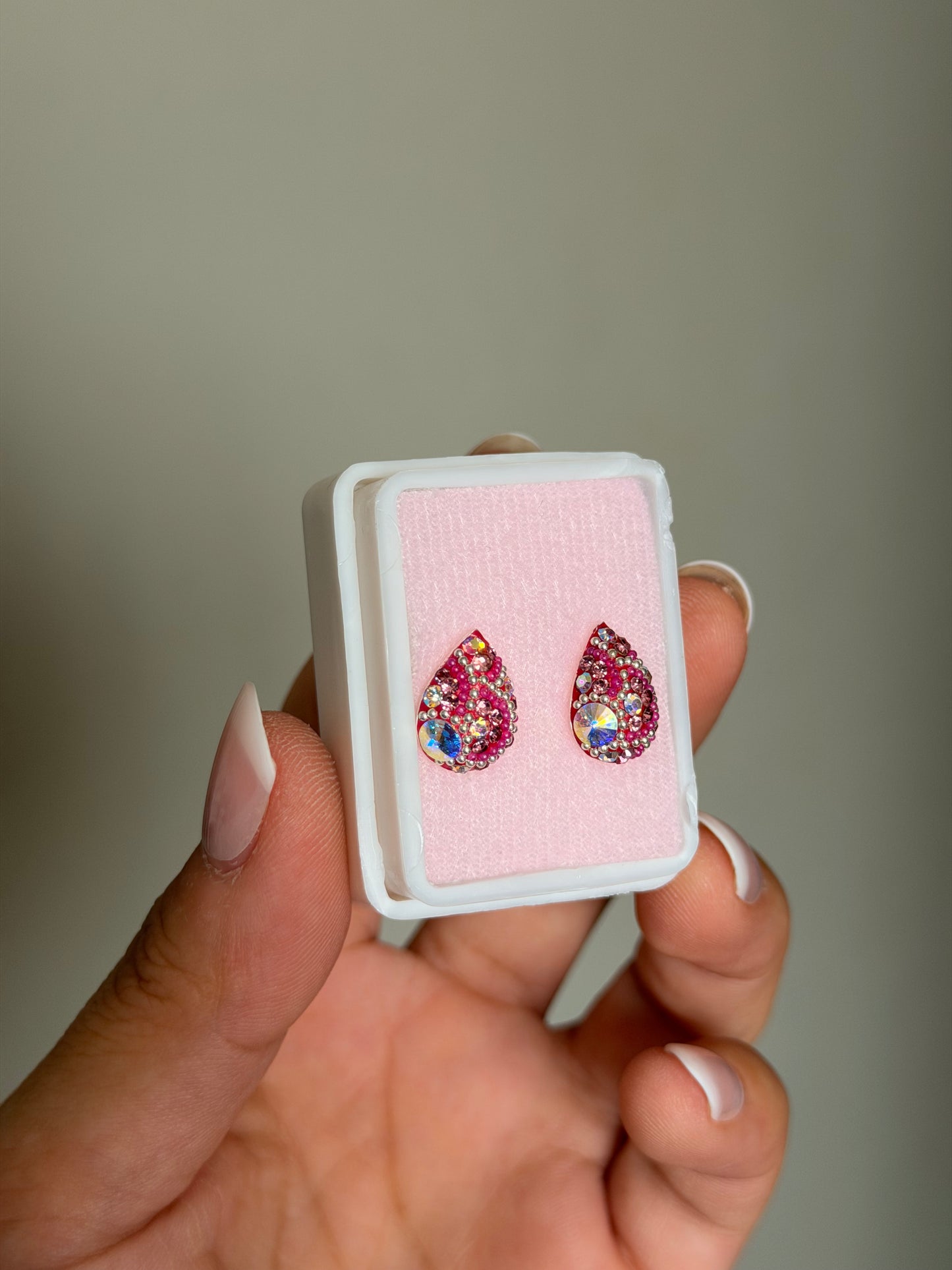 Aretes con piedras Swarovski