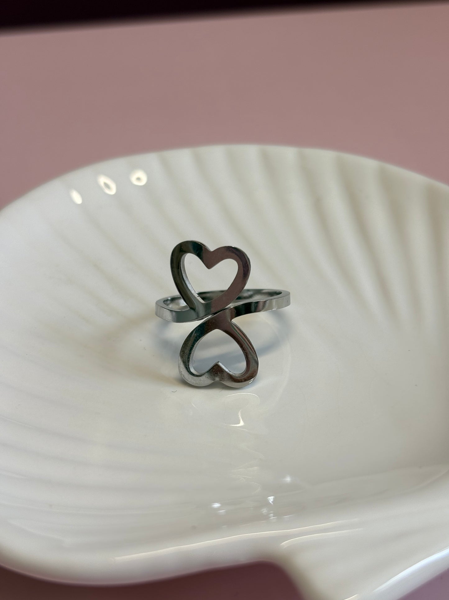 Anillos plateados