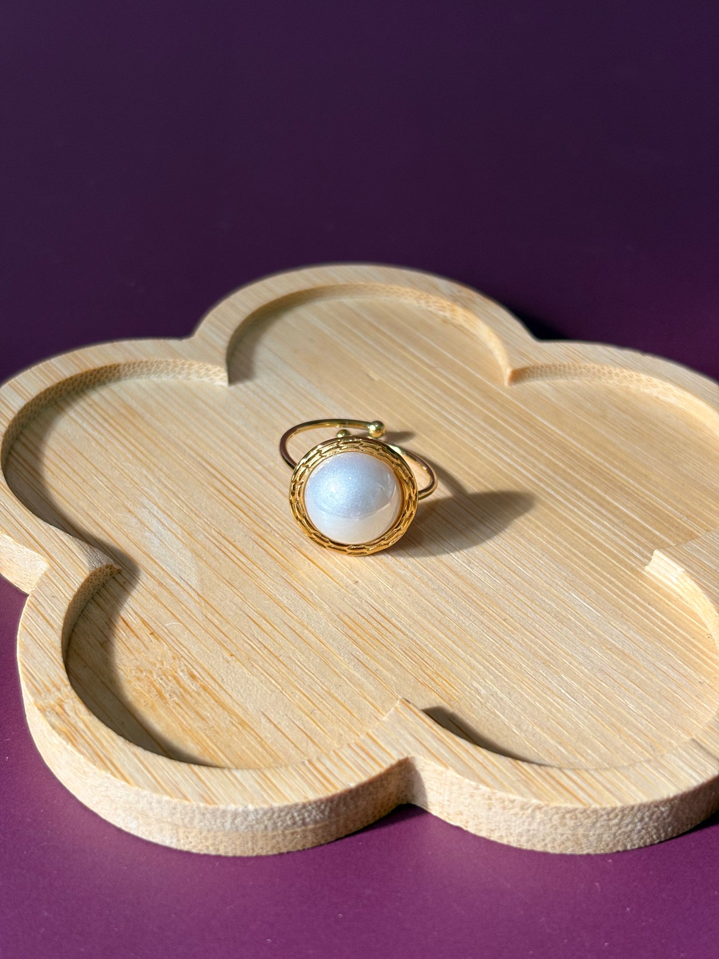 Anillo perla
