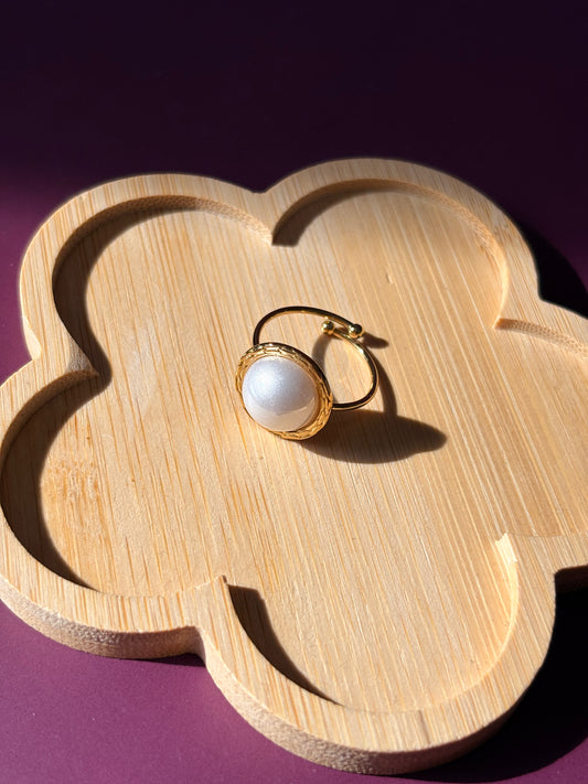 Anillo perla