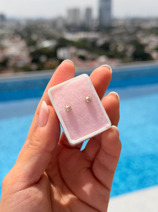 Arete de perla