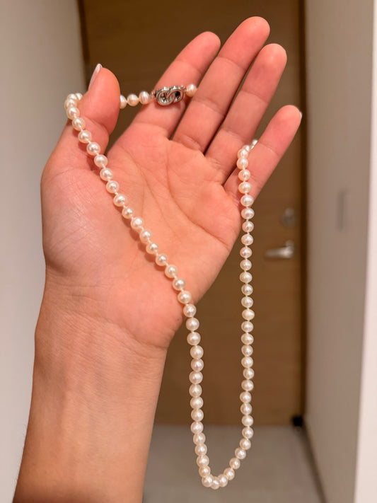 Collar de Perlas naturales