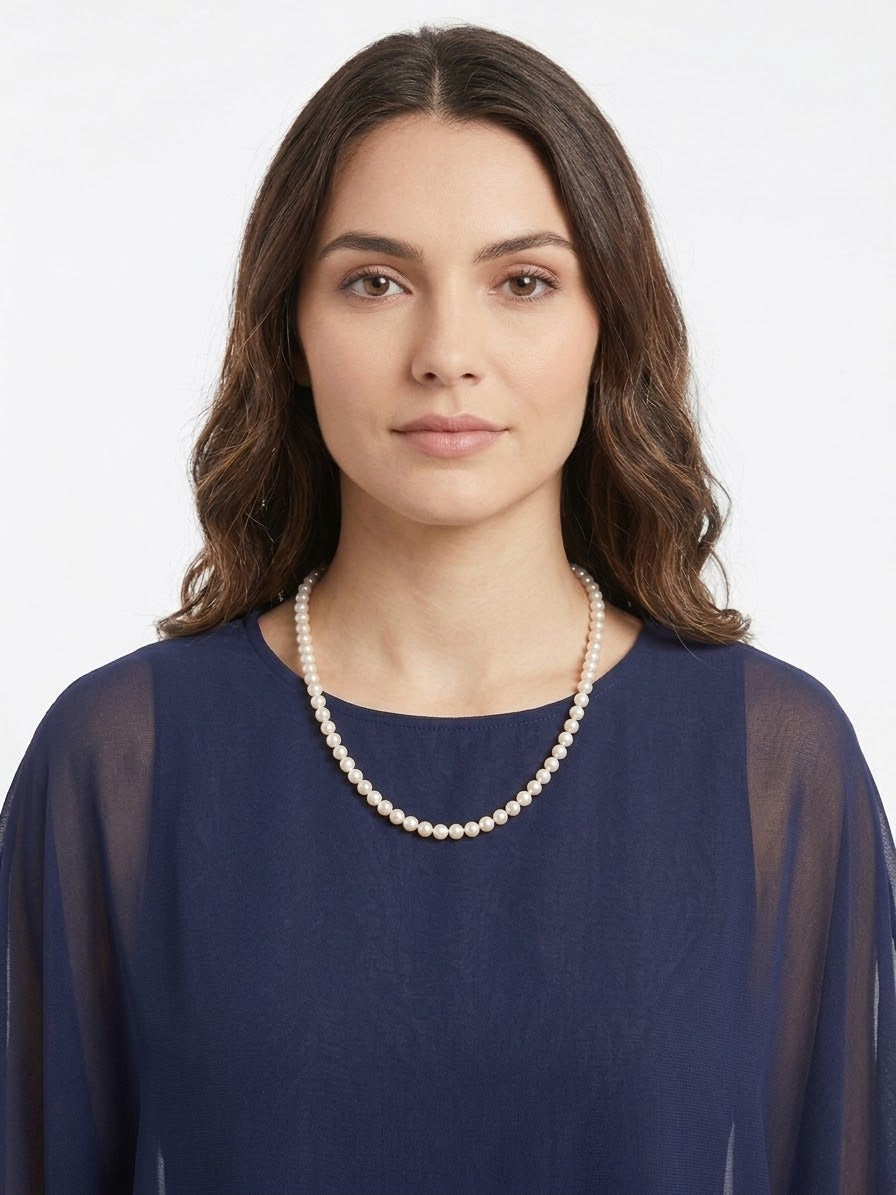 Collar de Perlas naturales